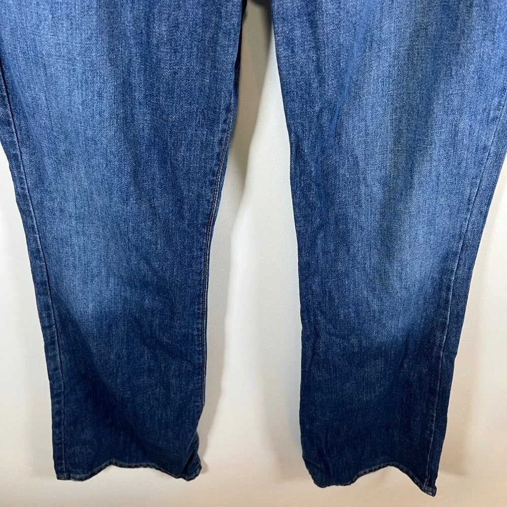 Abercrombie &‎ Fitch Womens Bootcut Jeans Size 8S Medium Wash Blue Denim Cotton